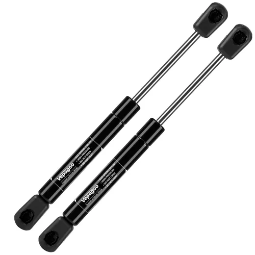 Vepagoo - Juego de 2 soportes de elevación de gas de 10 pulgadas, compatible con caja de herramientas de camioneta