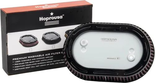Miniatura 9 de Reemplazo 29400267 Filtro de Aire para Motocicleta Compatible con Touring '17 y posteriores, Softail M8 '18 y posteriores, Motor Equipado con 114