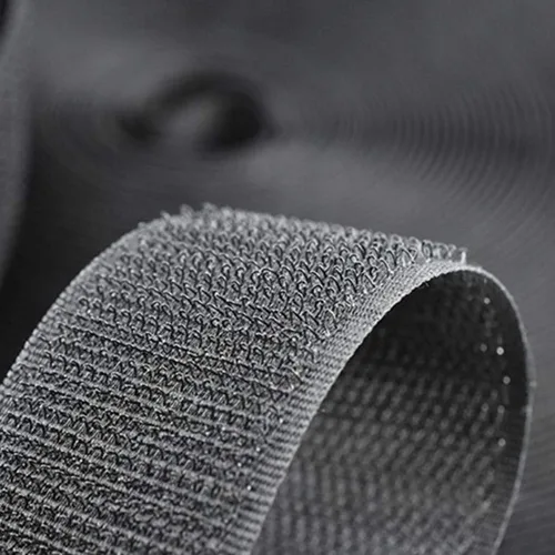 Miniatura 5 de Cinta de tela de nailon para coser de 1 pulgada de ancho x 32.8 ft de largo, color negro