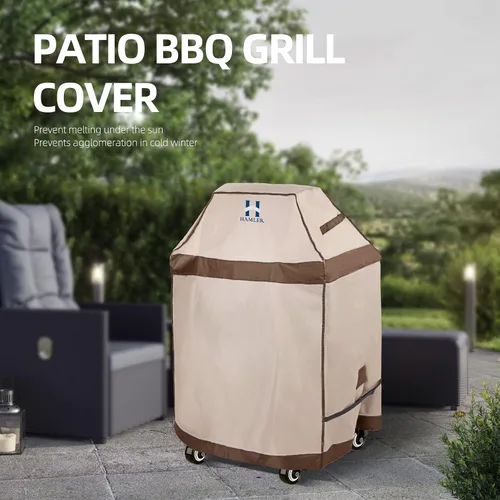 Miniatura 7 de HAMLER Funda para Parrilla de 30 Pulgadas, Cubiertas para Barbacoa Resistentes e Impermeables de Servicio Pesado, Fundas para Parrilla de Gas