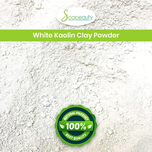 Miniatura 3 de Soapeauty Polvo de arcilla de caolín blanco, grado cosmético, 100% natural, tratamientos faciales, máscara facial, fabricación de jabón, bomba