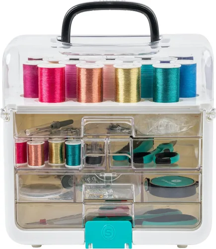 SINGER ProSeries Sew-It-Goes - Kit de costura y sistema de almacenamiento de 356 piezas