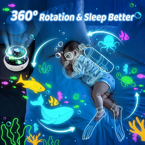 Miniatura 5 de COOLNIGHT Decoración de habitación para niños, 93 iluminación+3 películas, decoración de habitación infantil, control remoto+regulable+luz nocturna