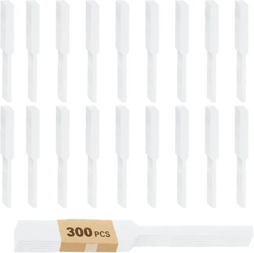 300 tiras probadoras de perfume, fragancia desechable, papel de aroma para difusores de aromaterapia, aceites esenciales y muestreo de perfumes o
