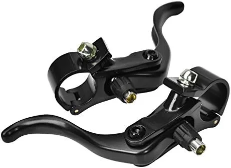 Palancas de freno, 1 par de manijas de freno de disco de aleación de aluminio ligeras para manillares de freno de ciclismo para manillar de 0.94