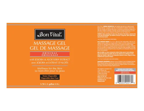 Miniatura 2 de Bon Vital' Gel de masaje original para una base de masaje versátil para relajar los músculos adoloridos y reparar la piel seca, deslizamiento