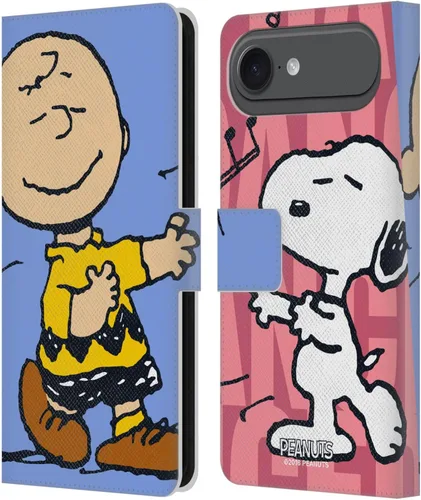 Miniatura 58 de Head Case Designs Funda de piel con licencia oficial de Peanuts Snoopy & Woodstock Balloon Halfs and Laughs para Apple iPhone 7/8/SE 2020 y 2022