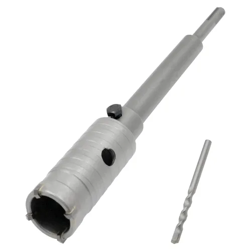 Hordion Sierra de agujero de hormigón de 1-3/8 "(35 mm) SDS Plus cortador de sierra con taladro de biela de 7.953 in para pared de ladrillo de