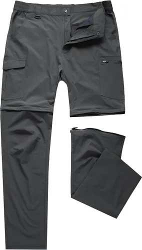 Miniatura 2 de Pantalones de senderismo para hombre, convertibles, con cremallera, ligeros, impermeables, de secado rápido, pesca al aire libre, viajes, safari