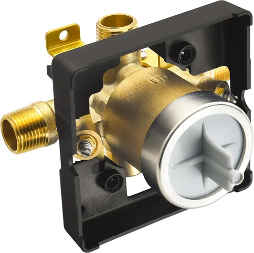 Miniatura 7 de RJDIBAN Válvula de ducha para Delta R10000-UNBX, conexión de 4 puertos de 1/2 pulgada, 1 paquete, kit de válvula R10000 compatible con Delta