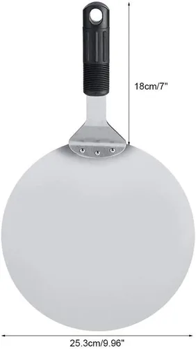 Miniatura 3 de TOPINCN Premium Chefs - Pala de torneado plegable de pizza, espátula de metal plegable de 10 pulgadas, paleta de aluminio para horno y parrilla