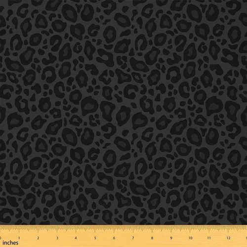 Tela con Estampado de Leopardo por Yarda, Tela de Tapicería de Guepardo Africano Vida Silvestre para Sillas Sofá, Tela Impermeable de Piel de Animal