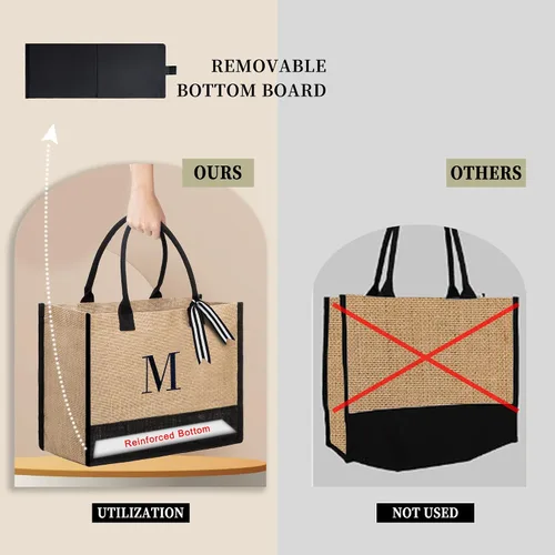 Miniatura 10 de BeeGreen Bolsa personalizada para mujeres, mamá, profesora, amigas, hermana, bolsas de regalo con bolsa de Comestic