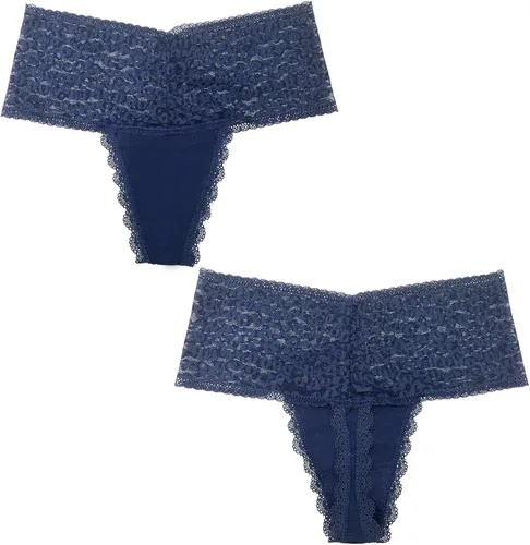 Miniatura 4 de Ropa interior posparto de cintura alta y bragas de maternidad para mujer tanga de algodón de encaje retro