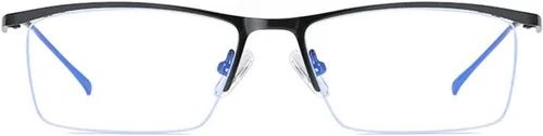 Miniatura 4 de Gafas de lectura bifocales fotocrómicas de transición para hombre, lentes de hipermetropía de medio marco para mujer, lentes de sol para lector Negro
