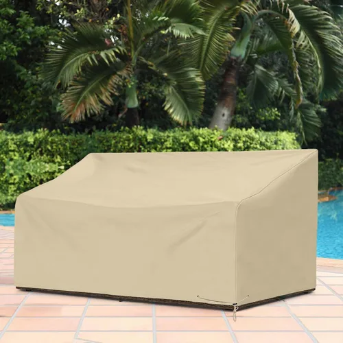 Miniatura 6 de SunPatio Funda de sofá de patio para exteriores, funda de sofá de asiento profundo, funda de sofá grande, funda seccional de muebles de patio