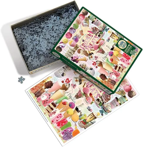 Miniatura 2 de Cobble Hill - Rompecabezas de 1000 piezas, Frozen Treats - Póster de muestra incluido