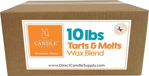 Miniatura 6 de Direct Candle Supply Losa derretida de 5 libras, cera de soja para hacer velas, cera de soja para derretimientos, cera de fabricación de velas a