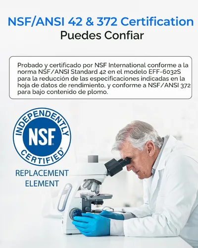 Miniatura 3 de Waterdrop ADQ36006101 Reemplazo para filtro de agua de refrigerador LG® LT700P®, Kenmore® 9690, 469690, ADQ36006102, LFXS30766S, RFC1200A, FML-3