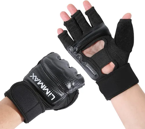 Miniatura 8 de Kickboxing Sparring Gloves TKD Gloves for Men Women Half Finger Boxing Gloves Fighting Gloves Boxing Gloves for Punching Bag Training Gloves for Men