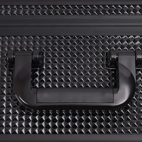 Miniatura 9 de Caja de peluquería profesional para peluquería Herramientas de corte de cabello, caja de almacenamiento para peluquero, estuche de transporte