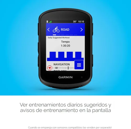 Miniatura 4 de Garmin Edge 840, computadora de ciclismo GPS compacta con pantalla táctil y botones, entrenamiento adaptativo específico, navegación avanzada y más