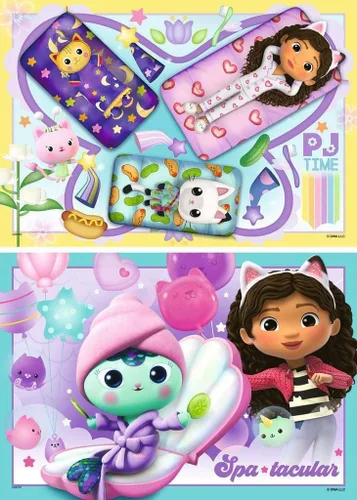 Miniatura 2 de Ravensburger - Rompecabezas para niños de 3 años, 2 x 12 piezas, casa de muñecas de Gabby - Puzzle de 3 años, incluye 2 rompecabezas de 24 piezas
