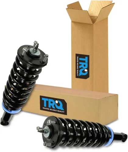 Miniatura 273 de TRQ Conjunto de Amortiguador y Resorte Delantero Cargado con Resorte Helicoidal Pre-ensamblado Compatible con Jeep Cherokee Limited AWD 14-22 Sin