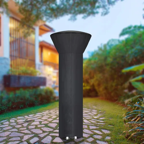 Miniatura 6 de 2 Pack de cubiertas para calentador de patio impermeables con cierre y bolsa de almacenamiento, cubierta para calentador al aire libre