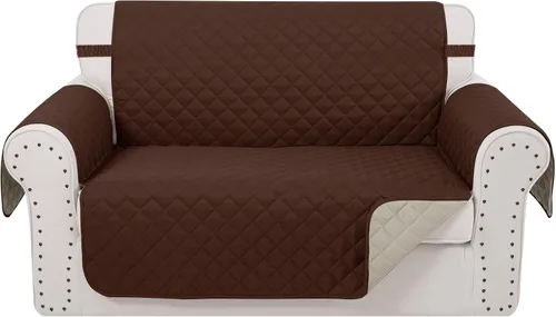Miniatura 57 de Fundas para silla reclinable, reversible, funda de sofá para mascotas, protector de muebles para niños perezosos