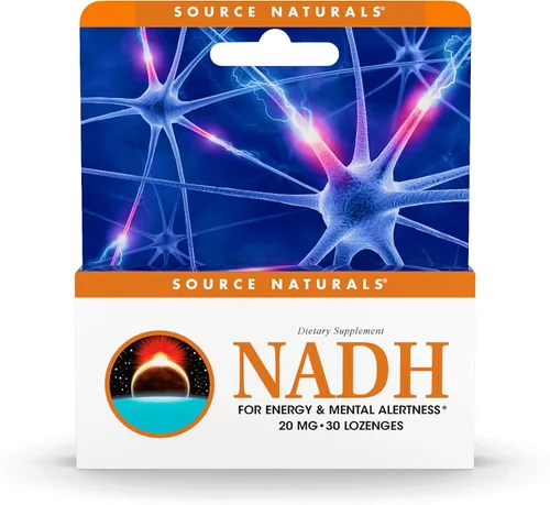 Miniatura 6 de Source Naturals NADH 20 mg, aumenta la energía y el estado de alerta mental*, 10 pastillas
