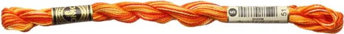 Miniatura 3 de DMC perla Madejas de algodón, tamaño 5 kg), color naranja