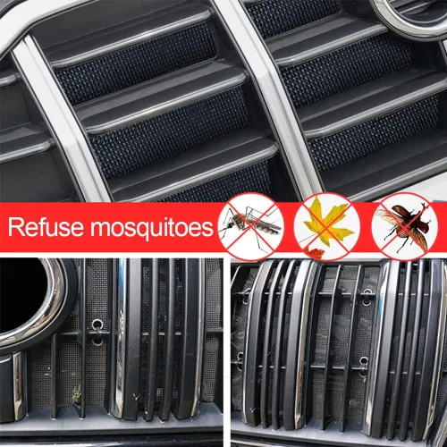 Miniatura 3 de Malla de alambre de acero inoxidable evita que la basura entre en la parrilla para Toyota Land Cruiser Prado 150 Lc150 Fj150 2003-2023 LC120