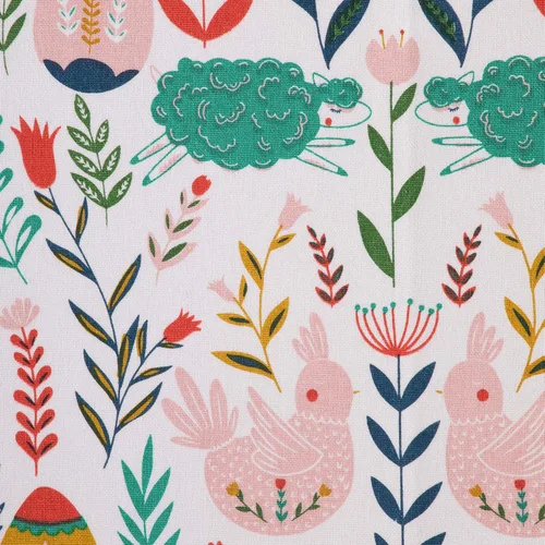Miniatura 3 de DII Pascua Folk Garden Cocina Textiles