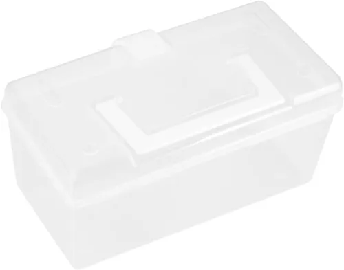 Cabilock Caja de aparejos Organizador Caja de medicina Caja de plástico Kit vacío gabinete de almacenamiento Medicina Suministros de medicamentos