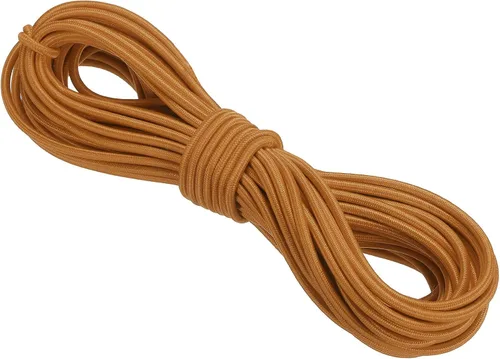 Miniatura 150 de PATIKIL Cuerda elástica elástica de 109 yardas (328.1 ft), cuerda elástica pesada de 0.059 in, albaricoque para manualidades, correas de gancho