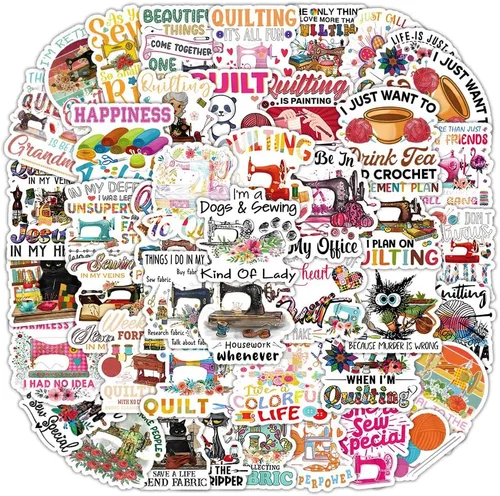 Miniatura 7 de Pegatinas Retro de Máquina de Escribir para Scrapbooking, 50 piezas Calcomanías Vintage de Máquina de Escribir, Pegatinas de Vinilo Impermeables