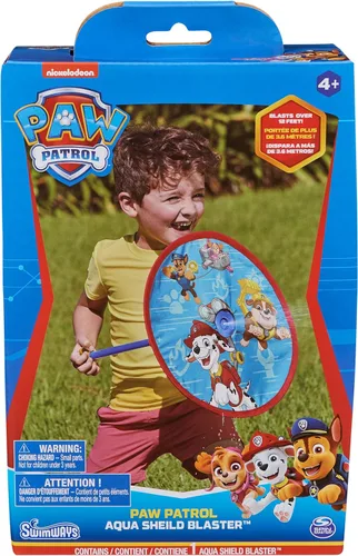 Miniatura 6 de SwimWays Paw Patrol Aqua Shield Blaster, accesorios para piscina y juguetes de piscina para niños, suministros de fiesta de Paw Patrol y juguetes