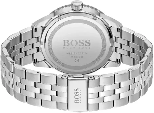 Miniatura 3 de BOSS Drifter - Reloj de cuarzo para hombre con correa de acero inoxidable, plateado, 22 (modelo 1513902), plateado, Reloj de cuarzo