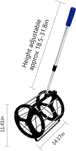 Miniatura 3 de Recogedor de pelota de tenis estilo platen Retrievers automático bola tolva cesta rodante pelota de tenis colector para entrenamiento