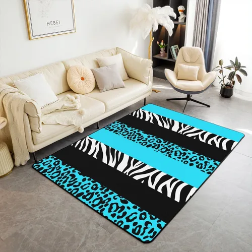 Miniatura 13 de jejeloiu Groovy Flower Area Rug 5x7 Polyester Retro Floral Boho Living Room Rugs 70S Hippie Groovy Flowers Bohemian Decor Carpet Psychedelic Floral