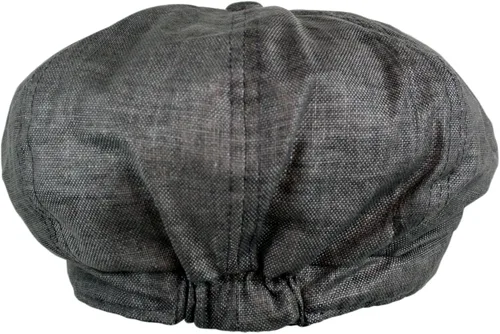 Miniatura 6 de Sombrero de lino para hombre de 8 paneles Applejack Gatsby Newsboy Ivy