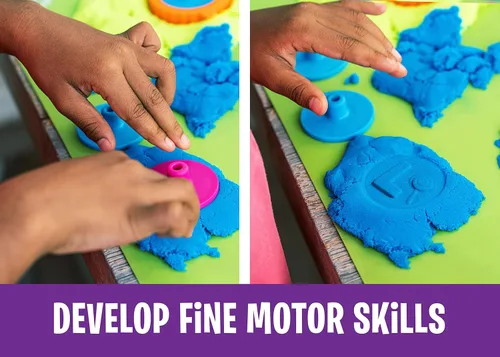 Miniatura 2 de Educational Insights Playfoam Sand ABC - Juego de galletas, arena de juego, juguete sensorial, regalo para niños y niñas, a partir de 3 años