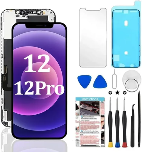 Miniatura 8 de para iPhone 11 Pro Max Reemplazo de pantalla 6.5 pulgadas LCD Pantalla 3D Touch Digitalizador Marco Ensamblaje Kit de reparación completo