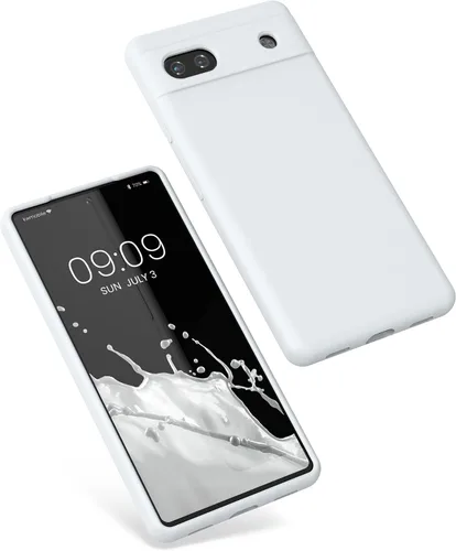Miniatura 784 de kwmobile Funda Compatible con Google Pixel 6 Pro - Funda de teléfono de silicona TPU con acabado suave - Azul Arrecife