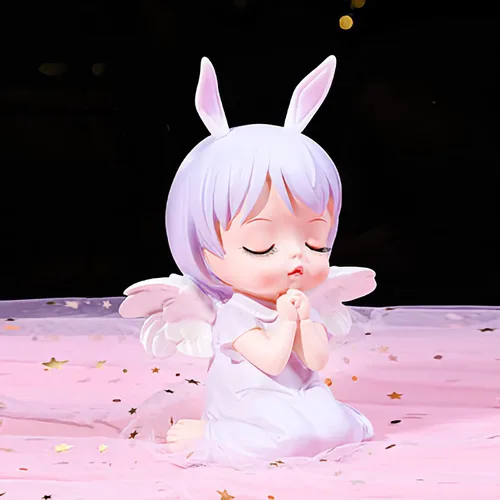 Miniatura 3 de Blessing Angel - Bonita alcancía para niñas, es un regalo único perfecto, decoración de guardería, recuerdo, regalo de bautismo de bebé o alcancía