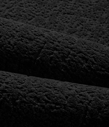 Miniatura 8 de Chakme Juego de 2 alfombras de baño ultrafinas, absorbentes, antideslizantes, lavables a máquina, color negro, 17 x 24 pulgadas / 17 x 30 pulgadas