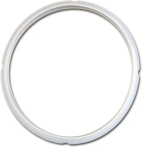 Miniatura 6 de Anillos de sellado instantáneo de potes, pack doble, color blanco transparente, para modelos 5 c/l o 6 c/l., Claro, Blanco transparente