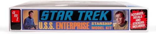 Miniatura 2 de AMT 1296 Star Trek Clásico U.S.S. Enterprise 1:650 Kit de Modelado
