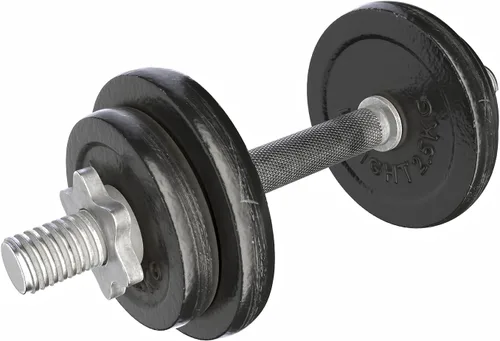 Miniatura 6 de uxcell Tuerca hexagonal para mancuernas, 4 tornillos de plástico M25 antideslizantes para levantamiento de pesas, color negro
